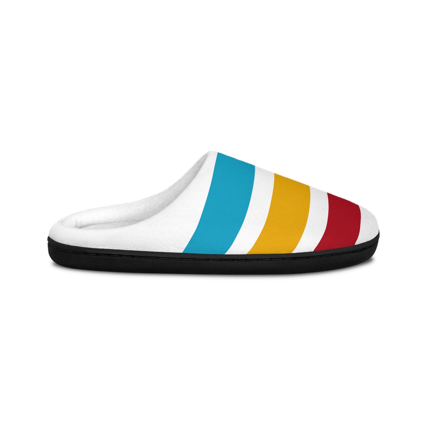 Women's Striped Multicolored Indoor Slippers